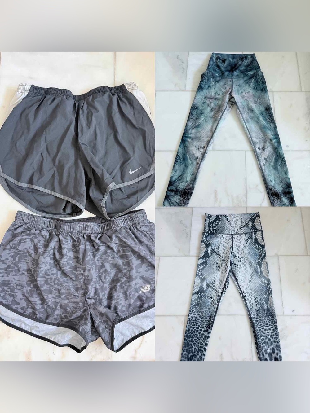 Women’s Nike New balance Athletic Shorts & Leggings Bundle -